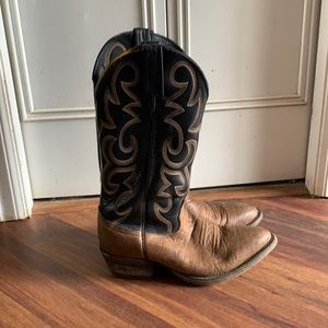Leather Cowboy Boots